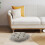 Coussin de sol confortable gris (1 pièce) pour salon 4
