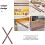 2Pcs Brown Plastic Drawer Slides Smooth Quiet Cabinet Guide Rail Replacement 8