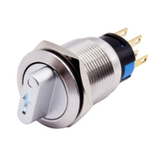 Interrupteur rotatif de haute qualité, 3 positions, 12-24 V, trou de 19 mm (0,75 pouce), 5 A