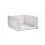 Folding Closet Organizers, Stackable Plastic Storage Bins for Wardrobe, Kitchen, Bathroom & Office – White 1