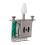 Guitar Pickup Lever Switch with Knob White 3-Way 4