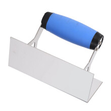 Stainless Steel Corner Trowel 90 Degree Rubber Handle