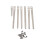 1 Set Metal Leaf with 3.5cm/1.37inch for Clarinets Accessory 5