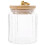 Glaskaffebehållare lufttät transparent 1-pack 1