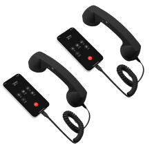 Accesorio de teléfono vintage para smartphones, diseño retro con