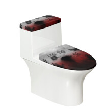 Ensemble de housses de siège de toilette Palm Stylish, extensibles et universelles