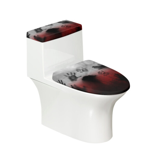 Palm Stilvoller WC-Sitzbezug-Satz, universell dehnbar
