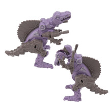 Transforming Dinosaur Robot Toy for Kids, 3 Shapes, Plastic Action Figure