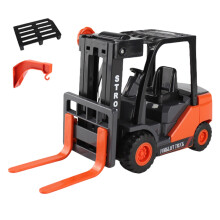 Toys for Girls Boys 3-6 Years Children's Engineering Vehicle Simulation Toy Forklift Inertias Large Size Lift Truck Toy For Boys Cargo Truck