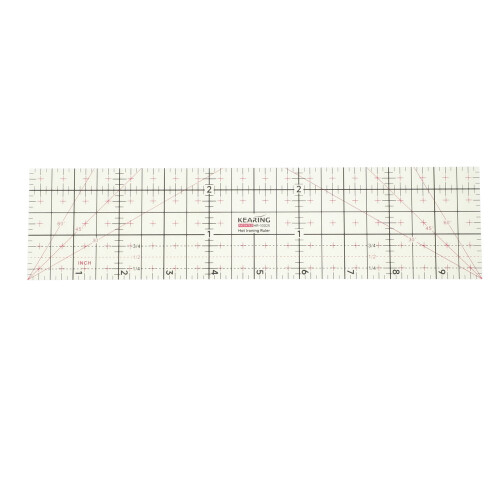 Hot Hemmer for Sewing Ironing Ruler Measuring Tool 2 Count
