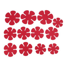 Lot de 12 protège-poêles antiadhésifs – Protections isolantes thermiques non tissées pour le rangement et l'empilage des ustensiles de cuisine