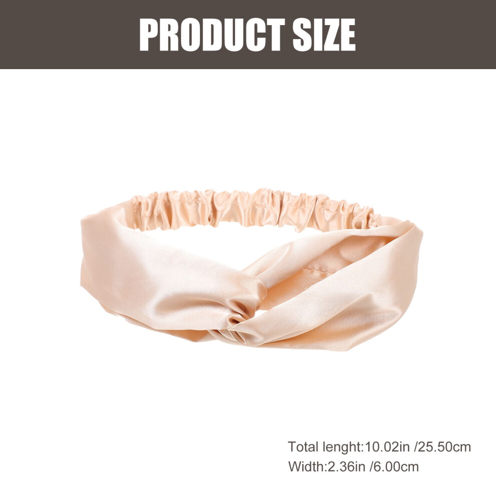 Cloth Headbands for Women Comfortable Elastic Hairband with Assorted Colors for Home Use and Daily Pieces