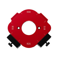 Aluminum Woodworking Radius Jig for Cabinet and Wardrobe with Multi - functional Corner Rounding and Precision Router Guide