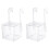 Set of 2 Cage Baby Fish Tank Multifunctional Holder Hook Pattern 1