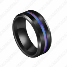 Bagues en acier inoxydable argentées/dorées pour femmes et hommes, alliances, bijoux, cadeau, tailles 6 à 12, n 1 à 8