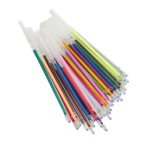 24-Color Flash Gel Pen Refills, 1.0mm Quick-Dry Smudge-Proof Ink Cartridges for Scrapbooking, Art, School & Office – Compatible with standard gel