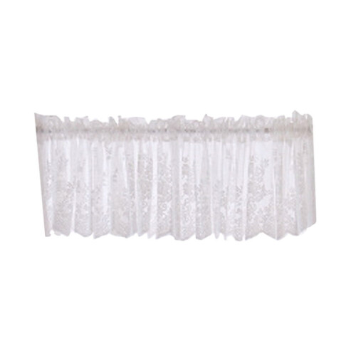 Window Lace Curtains White Half-Length Light Filtering
