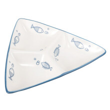 Portion Control Plate Ceramic Divided Plate For Adults Porcelain Dinner Diet Plate Ceramic Plate For Balanced Meal Plate