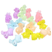 18pcs Luminous Mini Goat Figurines for DIY Decor, Desk Accessories – Compatible with Home & Office
