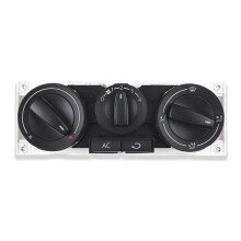 Climate Control Module Panel Fit For Volkswagen Golf 1998-2004, OEM: 1J0820045F, Heater A/C Control Switch Air Conditioning Climate-Black-1 Pc