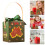 Christmas cookie box with window 3.3x3.9x3.3 inch 1
