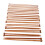 OUNONA Bamboo Knitting Needles Carbonized 36 Pcs 4