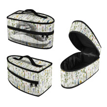 Steam Iron Storage Case Botanical Meadow Portable Universal for Most Irons Durable & Protective Carrying Case, Bag Only