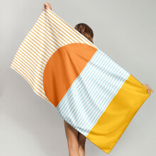Microfiber Beach Towel Water-Absorbing Quick-Drying Bath