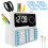 Visual Timer for Kid Temperature Date Display Silent Countdown Clock with Pen Slot Task Card for Student Educator ADHD 1