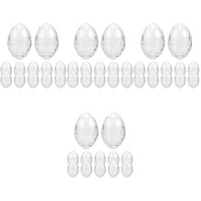 48Pièces Boîtes Œuf Remplissable Pour Pâques Décoration