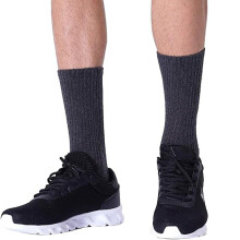 Men's Socks - Medium Tube Solid Color Basketball Sport Autumn Winter Long Tube Breathable Socks - Athletic Socks