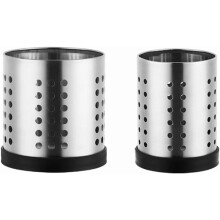 2-Pack Stainless Steel Utensil Drying Racks for Sink & Countertop – Small + Large, Compatible with Standard Sinks