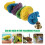 FRCOLOR Bird Cage Swing Toy Multi-Colored for Climbing 7
