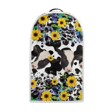 There is only one dust cover Blender Dust Cover Stylish Polyester for Home Kitchen Indoor, Cows Sunflowers