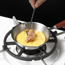 Mini Stainless Steel Frying Pan Skillet Non Stick Egg Pan Cooktops Induction Cooking Pan 1pc