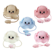 1Pcs Rabbit Protection Hat for Kids Floppy Brim Cotton for Outdoor Activities