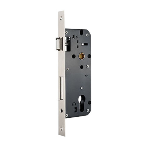 2/1PCS Frame Lock Stainless Steel Ferrule Doors Lock Backset Frame Lock Reversible Broken Bridge Single Point Door Lock Accessories