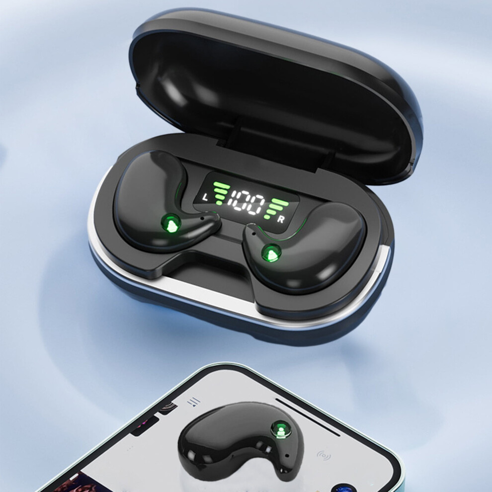 Wireless Earbuds Bluetooth 5.3 Mini Sleep Bluetooth Headset Noise Cancelling Sports Headphones Headphones 9362892445958