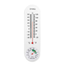 3x Wall Thermometer Indoor Outdoor Mount Garden Greenhouse Home Humidity Meter F1M0