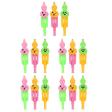 15Pièces Clarinettes Petites En Plastique Amusantes Pour Enfants