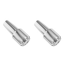2Pièces Vernis Argenté Nail Art Gel Pour Ongles Femmes