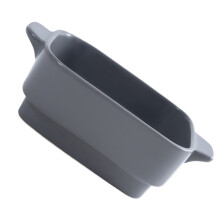 3St Grijze Keramische Ovenschaal Retro Design Voor Rijst En Cake