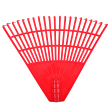 2Pièces Râteaux De Jardin Rouges Plastique Outil Pour