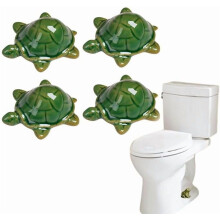 Ceramic Frog Toilet Bolt Covers, Decorative Toilet Floor Bolt Caps, Cute Bathroom Toilet Bolt Cover Set