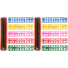 2Ensembles Décorations Tableau De Bord Plaques Parking PVC