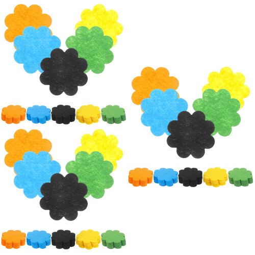 300Pièces Respirants En Polyester Pour Pots À Fleurs Variés