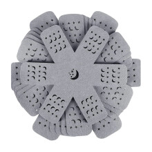 12-Pack Pot & Pan Protectors – Thicker, Anti-Slip, Star-Design Dividers, Compatible with Most Cookware