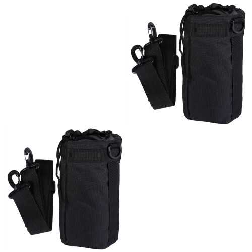 2Pièces Bouteille Noir Résistant Réglable Extérieur Sport