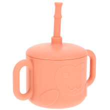 Bébé Silicone Douce Avec Poignées Rouge Pastèque