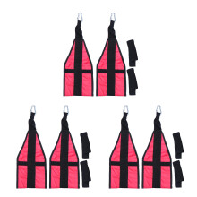 3Sets Rosé Abriemen Nylon Riemen Voor Buikspiertraining